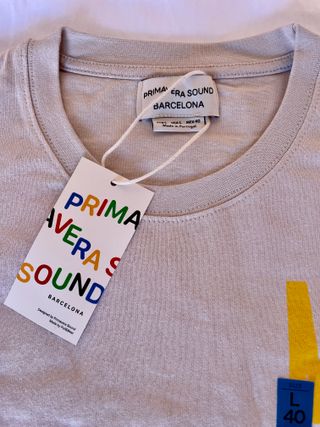 Camiseta Primavera Sound x Pull&Bear Talla L
