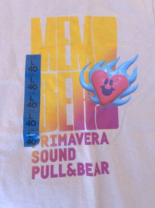 Camiseta Primavera Sound x Pull&Bear Talla L