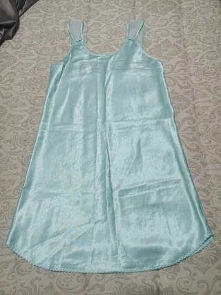 Camisón azul claro mujer