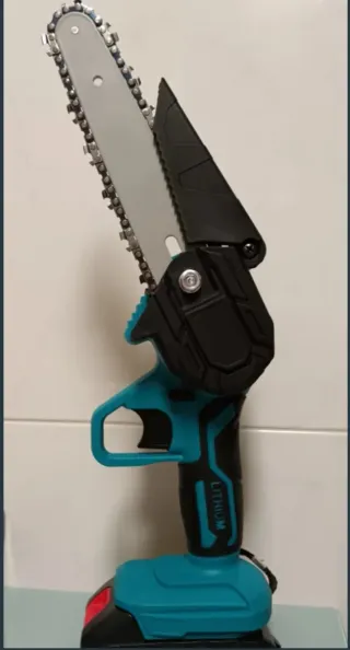 Motosierra Batería Recargable Pértiga Telescópica