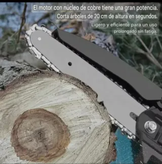 Motosierra Batería Recargable Pértiga Telescópica