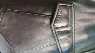 Chaquetón Piel Hombre Barrats Negro