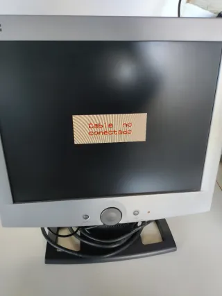 Monitor PC Nitor Negro/Plateado