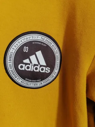 Sudadera Adidas Amarilla