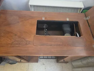 Máquina de coser antigua Sigma