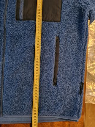 Felpa Zip Sherpa Fleece Redbull Racing Blu