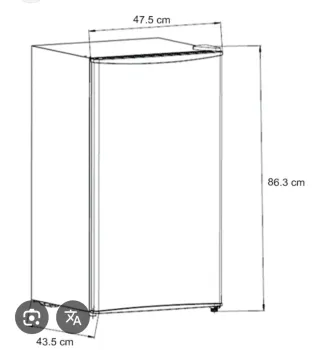 Nevera ejecutiva FrigeluX.