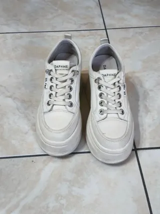 Sneakers bianche donna DAPHNE GRL PWR