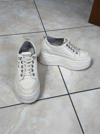 Sneakers bianche donna DAPHNE GRL PWR