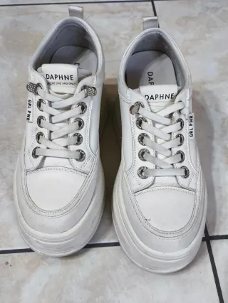 Sneakers bianche donna DAPHNE GRL PWR