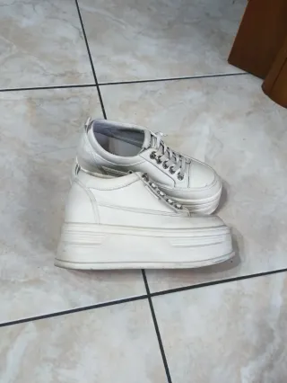 Sneakers bianche donna DAPHNE GRL PWR