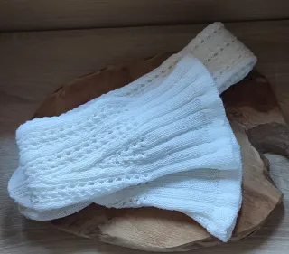 Medias traje regional blancas