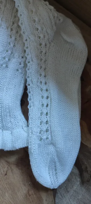 Medias traje regional blancas