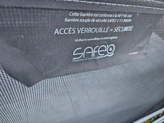 Valla Piscina Safe'o 3x1.22m Negra