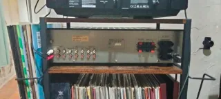 Amplificado retro-vintage Sony SA-AX6 Negro