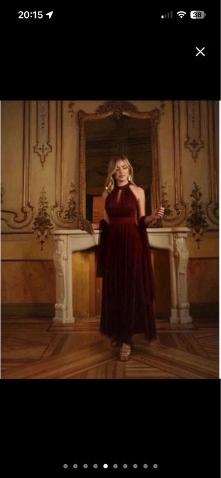 Vestido Glowrias sin estrenar con chal