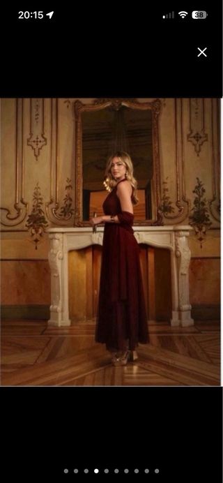 Vestido Glowrias sin estrenar con chal