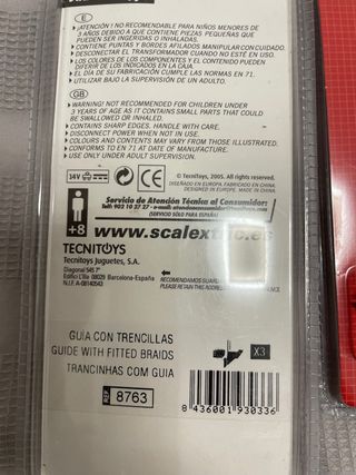 Scalextric Tecnitoy guias