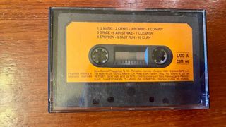 Cassette videogiochi Commodore 64 lotto da 7