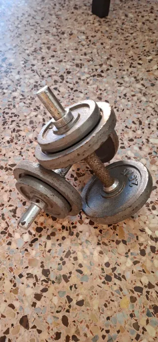 Manubri regolabili con dischi