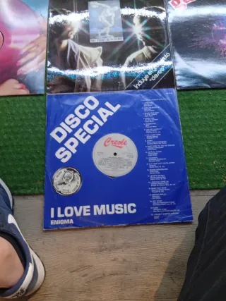 Lote 10 Vinilos Música Disco Dance