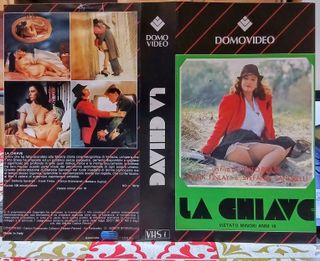 5 VHS Tinto Brass - Film Adulti Italiani