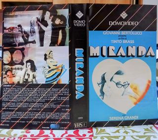 5 VHS Tinto Brass - Film Adulti Italiani