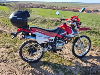 Moto Enduro/Motocross Roja
