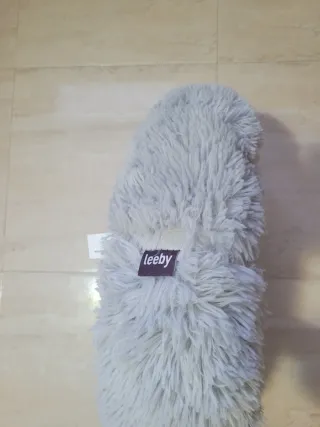 Cama antiestrés para perro/gato gris