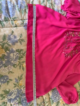 Blusa campesina romántica y bohemia con cinturón