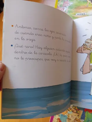 Gran lote de cuentos iniciación. Letra hilada