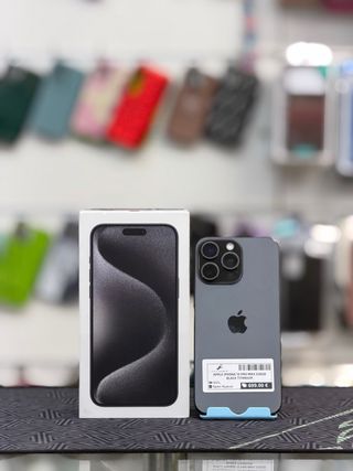 iPhone 15 Pro Max 256GB Negro Titanio