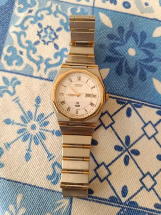 Reloj Seiko Hombre Oro/Plata