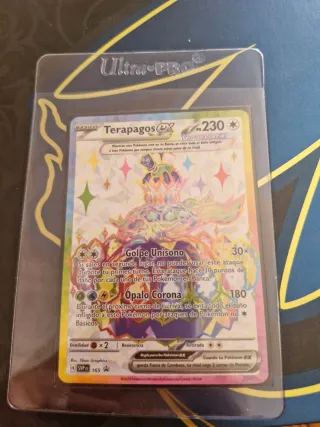 Carta Pokémon Terrapagos EX Teracristal