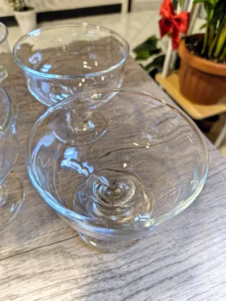 Eleganti Coppette in Vetro - Set da 6