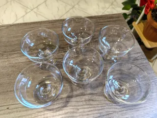 Eleganti Coppette in Vetro - Set da 6