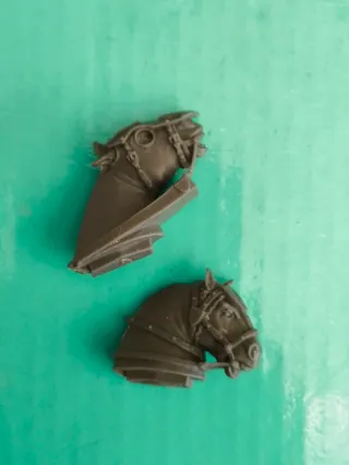 Cabezas de caballo Warhammer bretonia