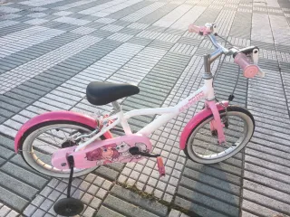 Bicicleta infantil niña Btwin 4 años