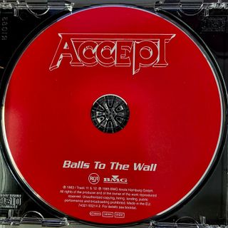 Accept – Balls To The Wall – CD – 2002