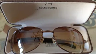 Gafas de sol claras Accessories azul y marrón