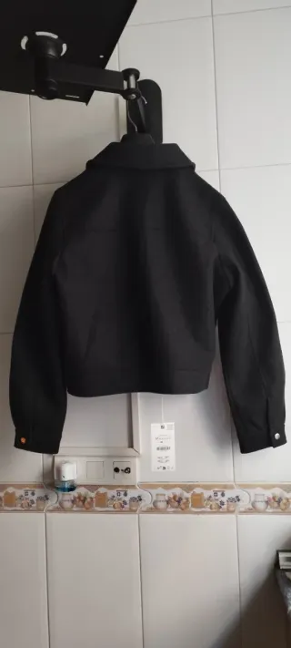 Chaqueta de Zara Gris Oscuro