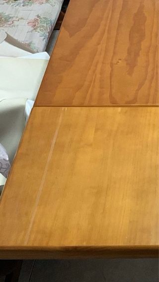 Mesa y banco de cocina/bodega madera