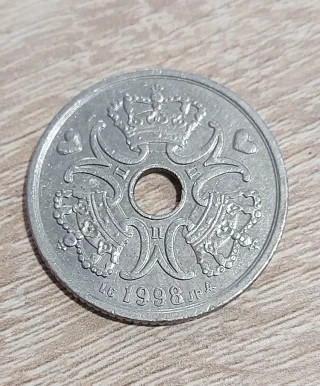Moneda 5 Kroner Dinamarca 1998