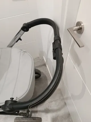 Carrito de bebé dúo gris
