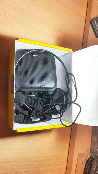 Amplificador de voz de diadema portátil