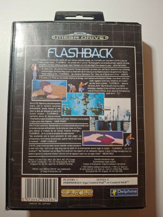 Flashback Sega Mega Drive