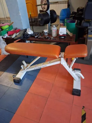 Banco de musculación articulado