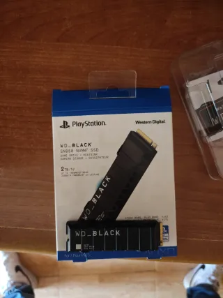 SSD WD_BLACK SN850 NVMe 2TB para PS5