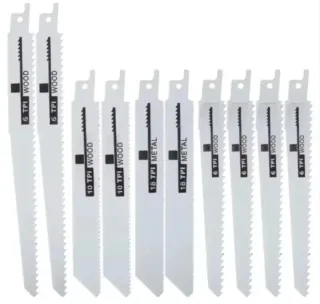 10 Hojas Sierra Sable Repuesto