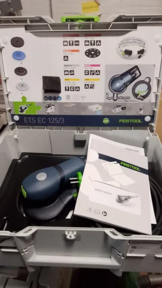 Lijadora Festool ETS EC 125/3 EQ